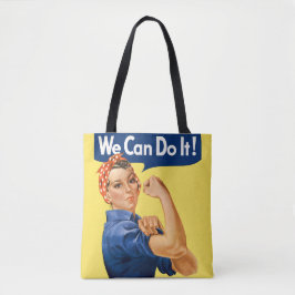 We Can Do It! Rosie the Riveter Tote Bag
