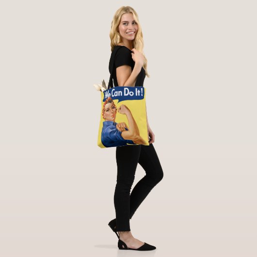 We Can Do It! Rosie the Riveter Tote Bag (Op model)