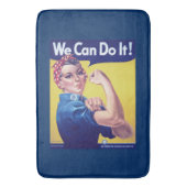 We Can Do It Rosie the Riveter Verenigde Staten Badmat (Voorkant Verticaal)