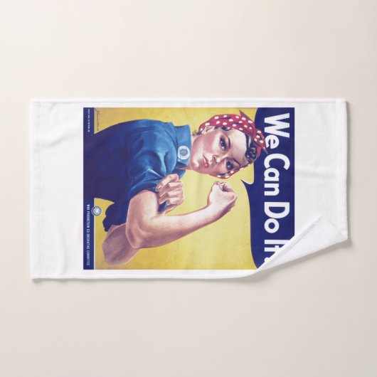 We Can Do It Rosie the Riveter Verenigde Staten Handdoek (Handdoek)