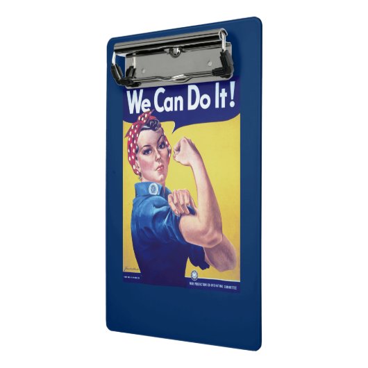 We Can Do It Rosie the Riveter Verenigde Staten Mini Klembord (Angled2)
