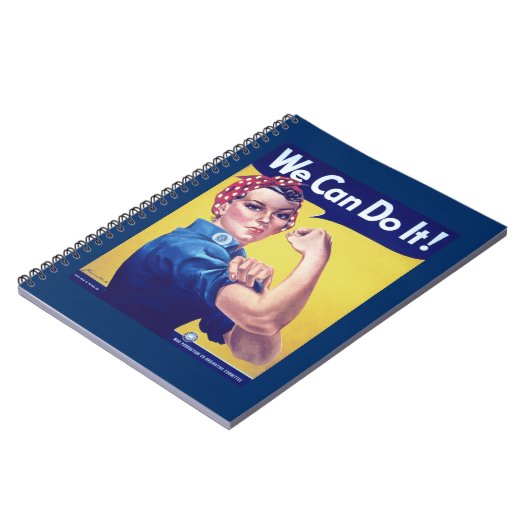 We Can Do It Rosie the Riveter Verenigde Staten Notitieboek (Linkerzijde)