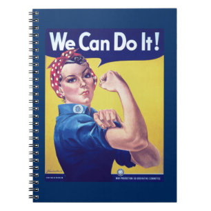 We Can Do It Rosie the Riveter Verenigde Staten Notitieboek