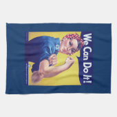 We Can Do It Rosie the Riveter Verenigde Staten Theedoek (Horizontaal)