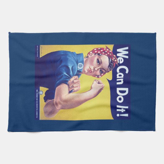 We Can Do It Rosie the Riveter Verenigde Staten Theedoek (Horizontaal)