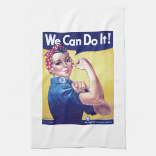 We Can Do It Rosie the Riveter Verenigde Staten Theedoek
