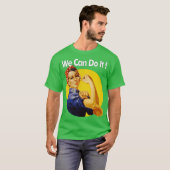 We Can Do It T-shirt (Voorkant volledig)