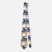 We Can Do It! White Cat Rosie the Riveter Stropdas (Voorkant)