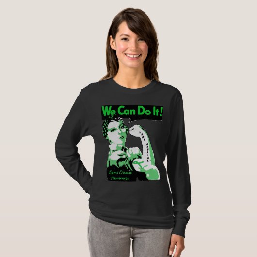We Can Do This, You Got This Lyme Warrior T-shirt (Voorkant volledig)