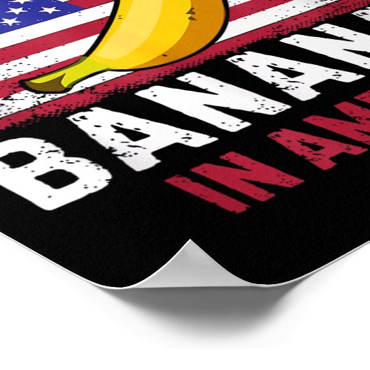 We Cannot Build Bananas In America - Funny Poster (Hoek)