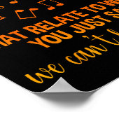 We Can't Be Friends - Uni - Black - Small - School Poster (Hoek)