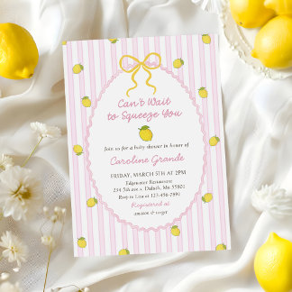 We Can't Wait to Squeeze You Citroen Baby Shower Kaart