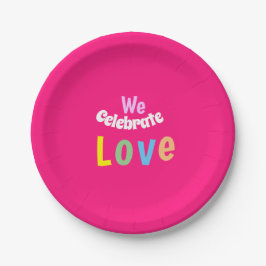 we celebrated love pillar candale thermal tumbler  papieren bordje