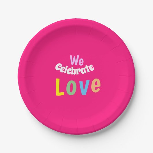 we celebrated love pillar candale thermal tumbler  papieren bordje (Voorkant)