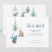 We Changed Address Chic Custom Verhuizen Aankondiging (Voorkant / Achterkant)