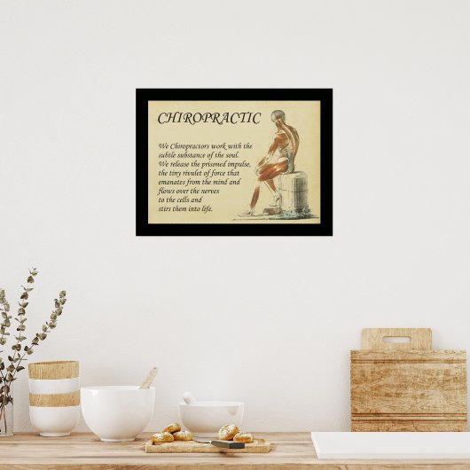 We Chiropractors werken met het Soul Poster (Keuken)