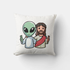 We come in peace kussen