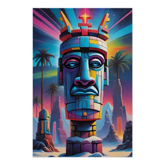 We Could Have Christmas on Easter Island Perfect Poster (Voorkant)