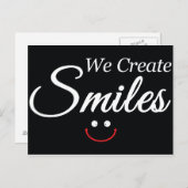 We Creëer Smile Briefkaart (Voorkant / Achterkant)