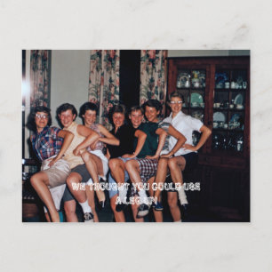 We dachten dat je een been-UP kon gebruiken. brief Briefkaart