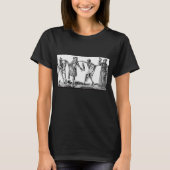 "We dansen met de dood" Black T-Shirt (Voorkant)