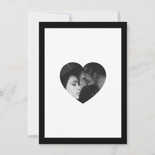 We Decided on Forever | Save the date Kaart (Achterkant)