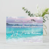 We deden het - BEAUTIEUZE TROPISCHE OCEAAN SUNRISE Kaart (Staand voorkant)