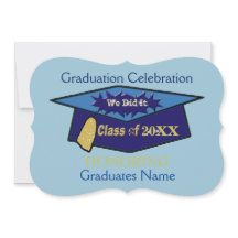 We deden het 'Blues Afstuderen Celebration'