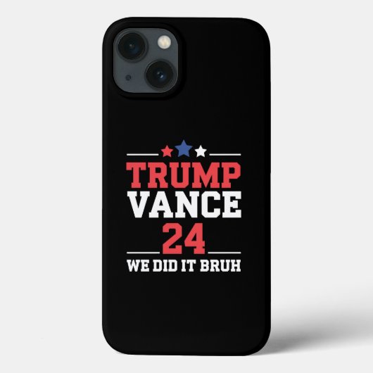 We Deden Het Bruh We Won Trump Vance 47th Case-Mate iPhone Case (Achterkant)