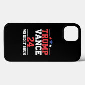 We Deden Het Bruh We Won Trump Vance 47th Case-Mate iPhone Case (Achterkant (horizontaal))