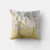 We deden het in Vegas Wedding Keepsake Kussen (Voorkant)