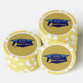 We deden het Klasse van 20XX Blues Afstuderen Pet Poker Chips (Opstapeling)
