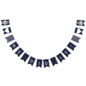 We deden het Nautical Wedding Anchor Bunting Vlaggetjes (Alle)