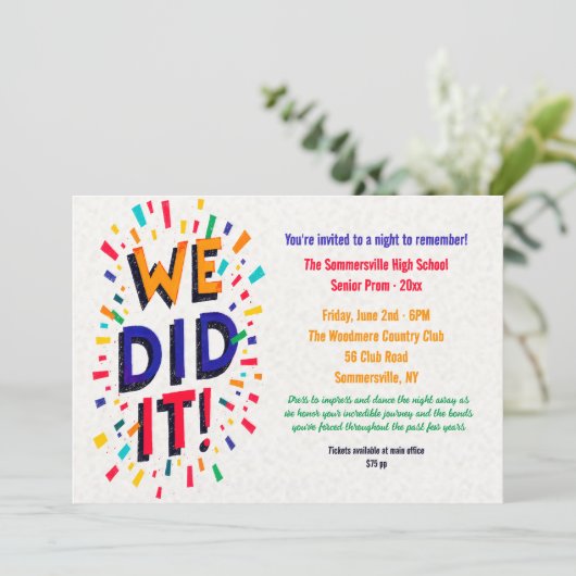 We deden het op uitnodiging (Staand voorkant)