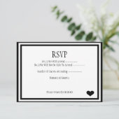 We deden het RSVP (Staand voorkant)