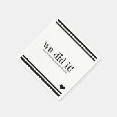 We deden het servet (Hoek)