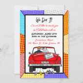 We deden het | We hebben de Eloped | Getrouwde aan Aankondiging (Voorkant)