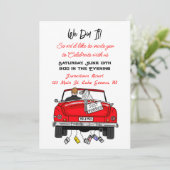 We deden het | We zijn weggelopen | Getrouwd Aankondiging (Staand voorkant)