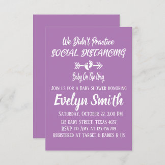 We deden niet aan social distancing kaart