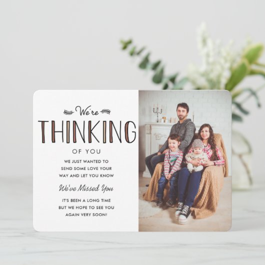 We denken aan jou (Staand voorkant)