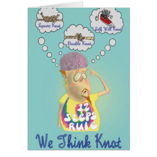 'We denken dat Knot' grappige broekkaart