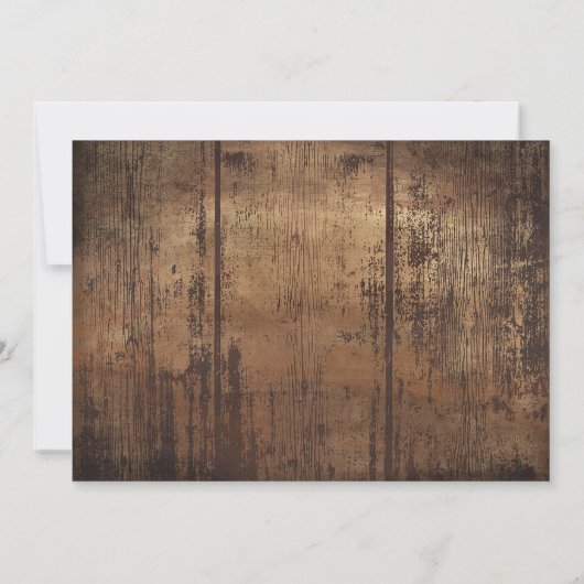 We Did Bruiloftsfeest Uitnodiging (Achterkant)