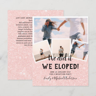 We Did It ONTSNAPPING FOTOVERTREKKING Budget