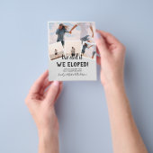 We Did It ONTSNAPPING FOTOVERTREKKING Budget Flyer (Hand)