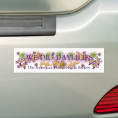 We Dig Daylilies Logo Bumpersticker (Op auto)