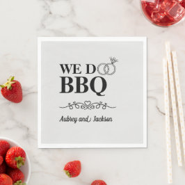 We Do BBQ Betrokkenheid Servet