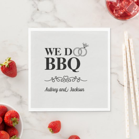 We Do BBQ Betrokkenheid Servet (Insitu)