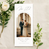 We Do Elegant Arch Photo Old Money Wedding Save The Date