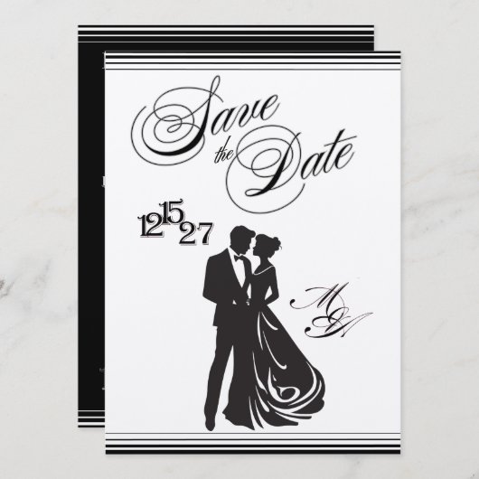 We Do Formal Save the Date (Voorkant / Achterkant)