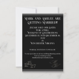 We Do Formal Save the Date
